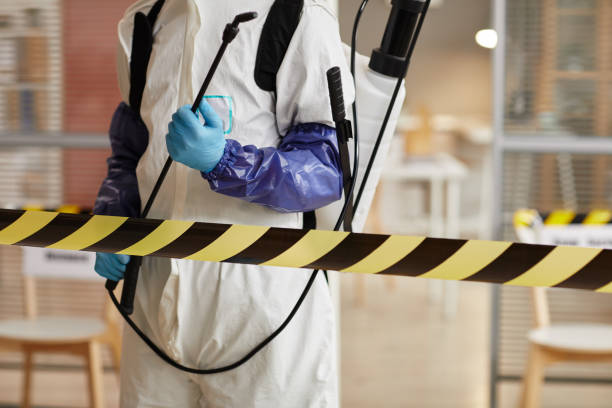 Professional Biohazard Cleanup technician working in Centerville, CA